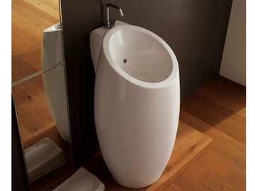 PLANET - Freestanding ceramic washbasin by Scarabeo Ceramiche - view 2